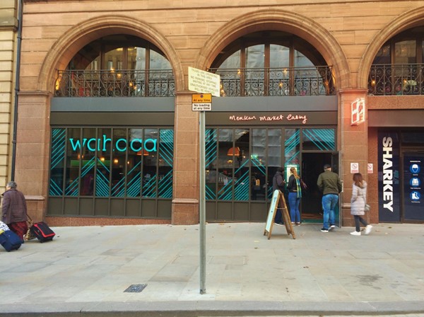 Wahaca exterior.