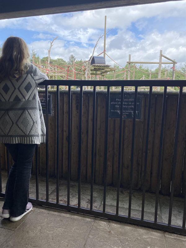 Top of the wheelchair friendly viewing platform.
