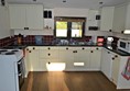Large kitchen area.