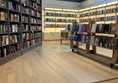 Inside of the bookshop.