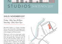 Beaverhall Open Studios 24th Nov eve & 25th Nov all day 2017