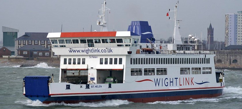 Wightlink Ferry Port