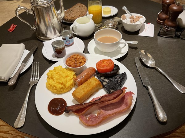 Image of food on a table