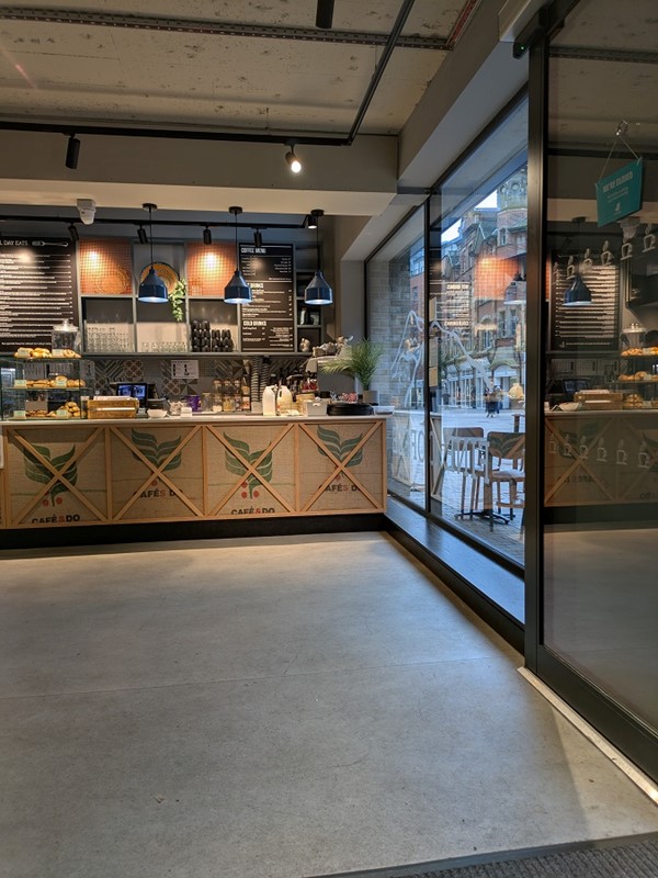 Image of service counter