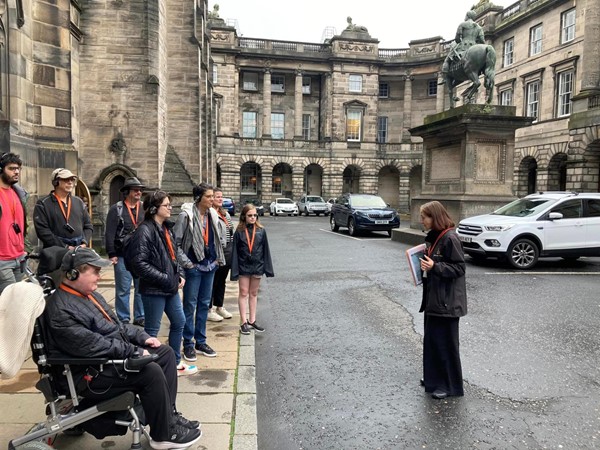 Secrets of the Royal Mile Tour group