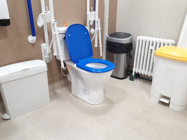 Changing places toilet