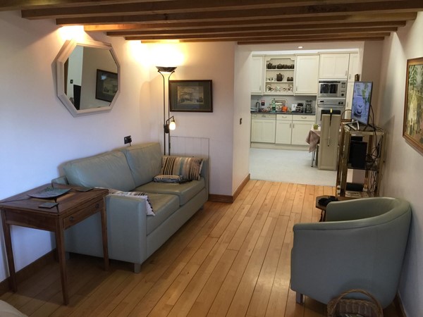 Level access throughout, with wheelchair friendly kitchen.