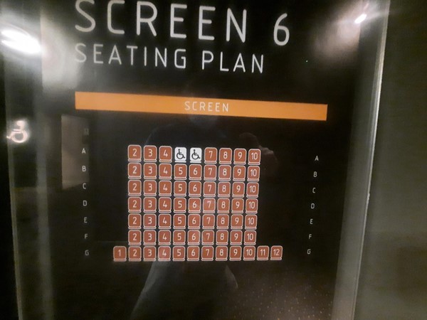 Picture of a seating plan