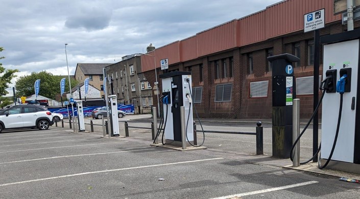 Maxwell Street Car Park and EV Charging