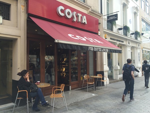 Picture of Costa Coffee, Argyll Street London