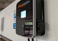 image of right side of electric vehicle charging point