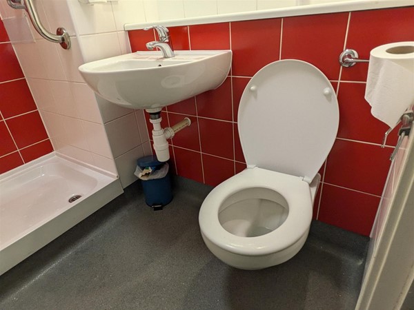 Image of a hotel bathroom