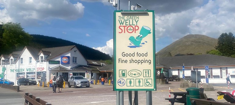 The Green Welly Stop