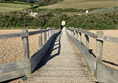 Looking back down the boardwalk towards the car park