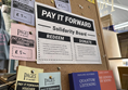 Image of ‘Pay it Forward’ board