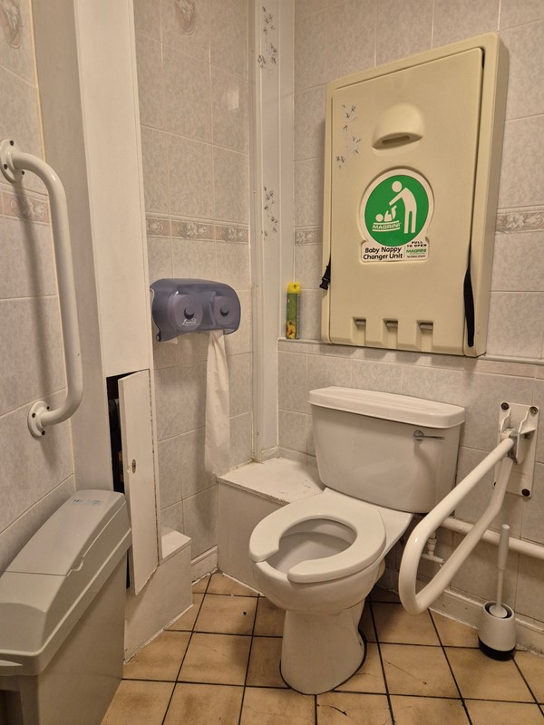 Image of an accessible toilet