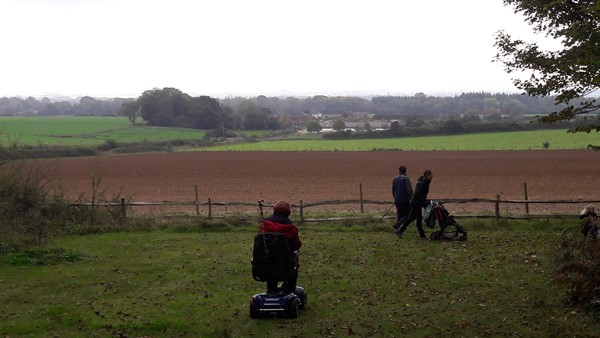 View over the South Diwns