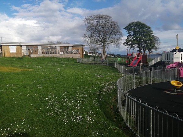 Park area at Helensburgh Seafront