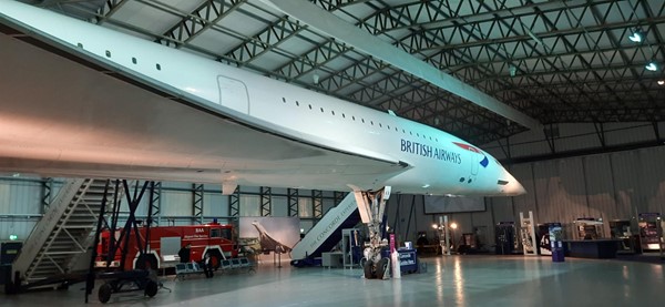 Image of a National Museum of Flight exhibit