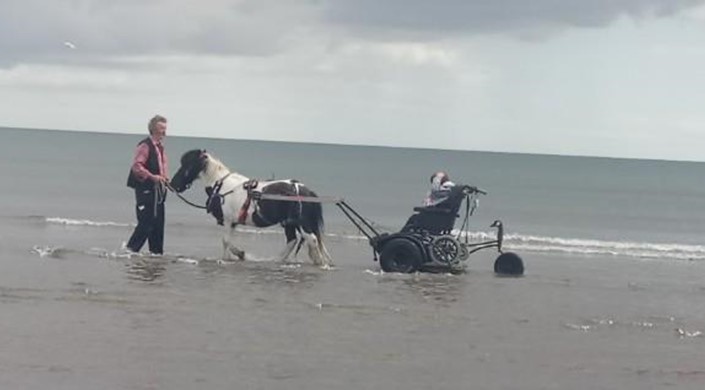 Pony Axe S at West Sands Beach