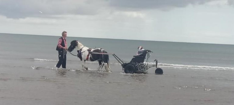 Pony Axe S at West Sands Beach