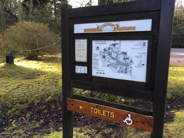 Orienteering sign