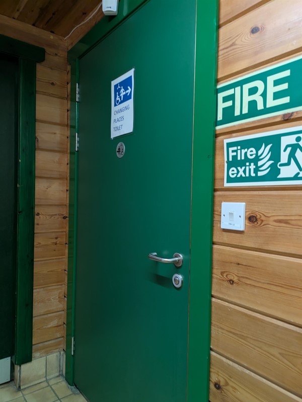 Image of door to Changing Places toilet