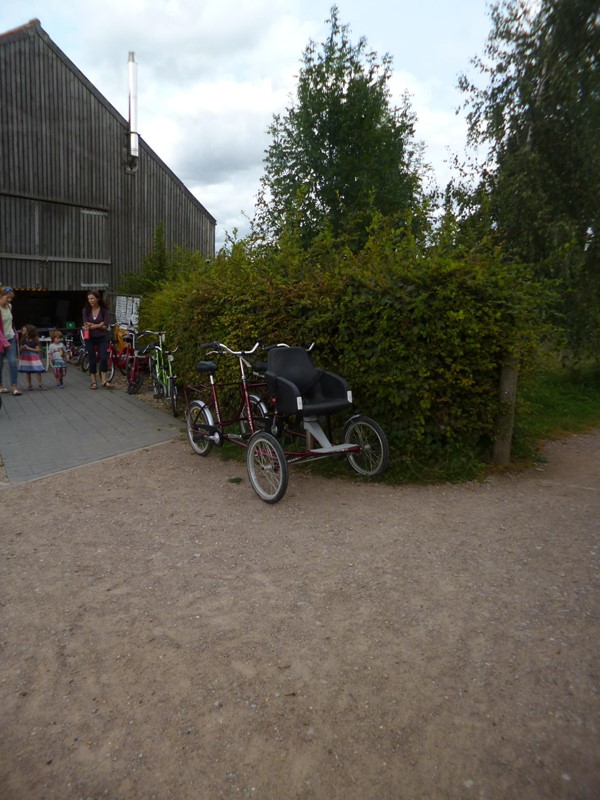 Double cycles mean even the visually impaired can cycle.