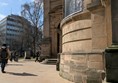 Image of walkway near St. Philip's Cathedral Churchyard