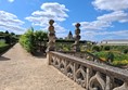 Image of a stone bridge in a garden