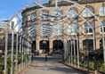 Image of walkway to pavilion