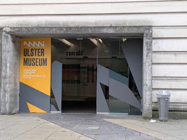 Image of entrance to Ulster Museum