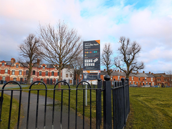 Image of entrance to play park