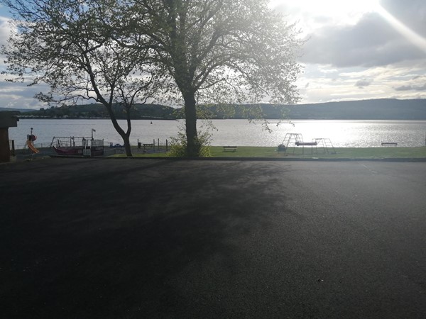 View of water at Helensburgh Seafront