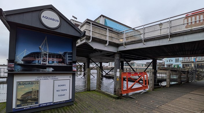 Cardiff Bay Aquabus Pier