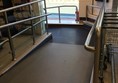 Side entrance access ramp.