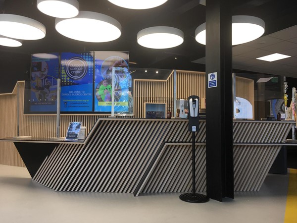 Image showing the reception desk.