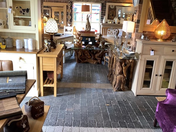 Picture of the inside of a furniture shop