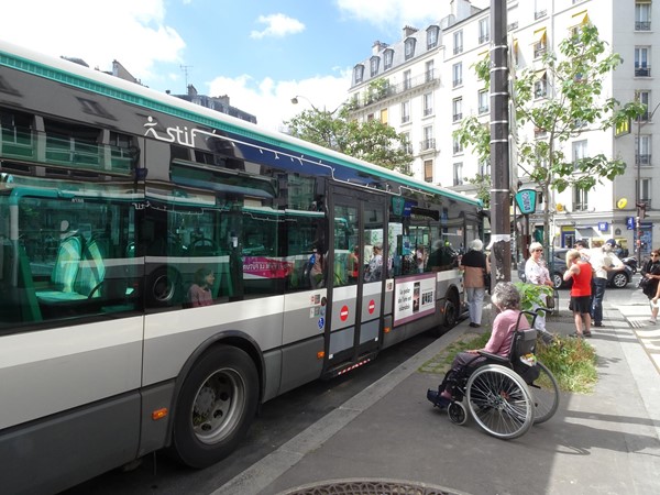Picture of RATP Bus, Paris