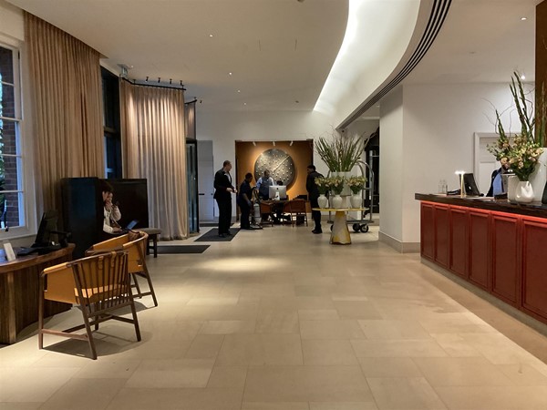 Image of a reception area