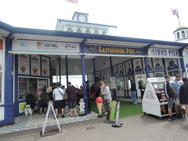 Pier entrance