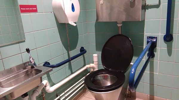 Picture of Sainsbury's accessible toilet