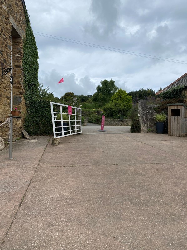 Image of a gated entrance.