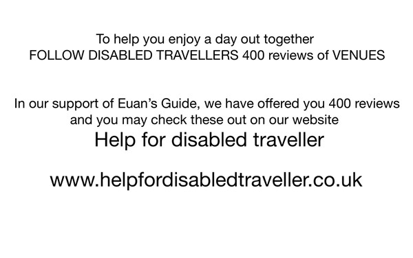 Disabled Traveller sign