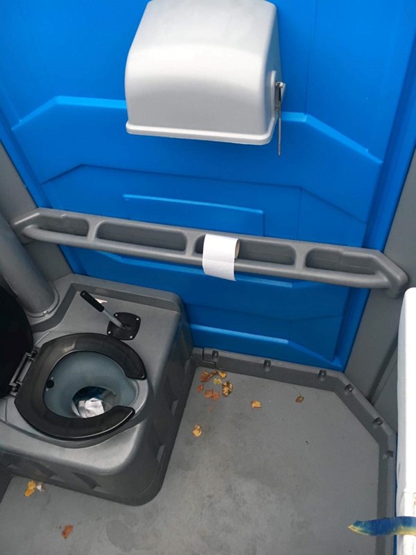 Portaloo accessible toilet