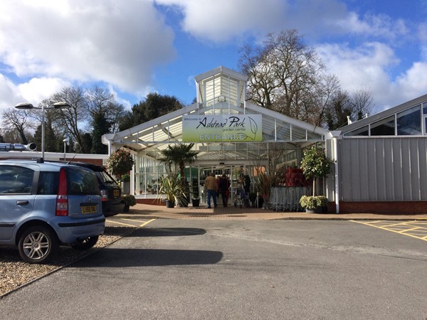 Garden Centre entrance