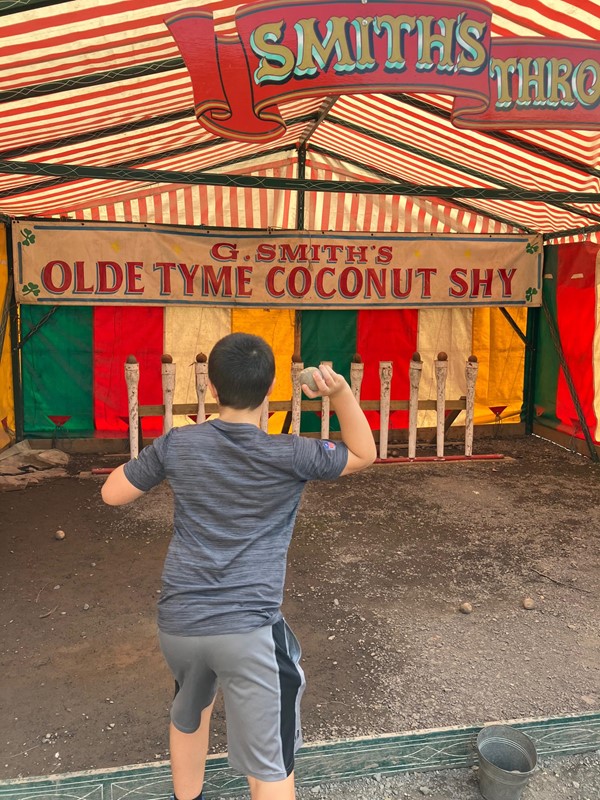 Coconut shy