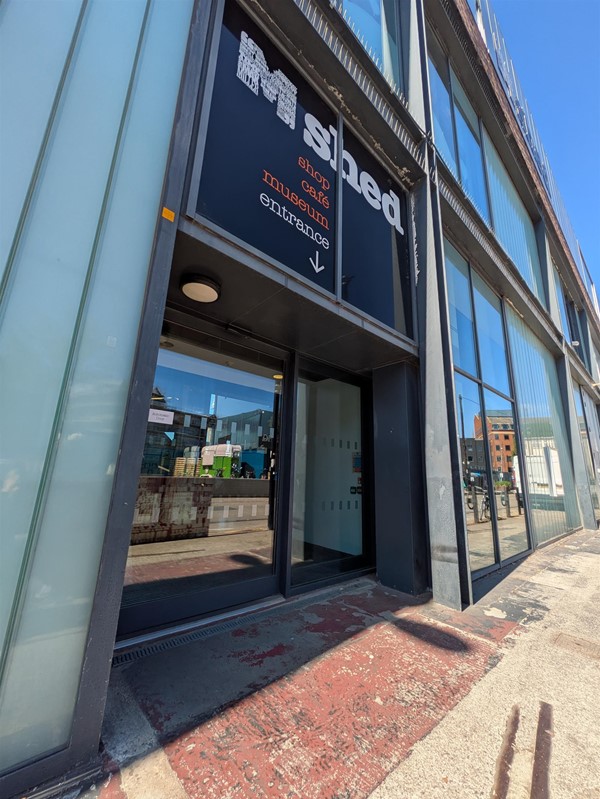Image of step-free entrance/exit from Museum Road