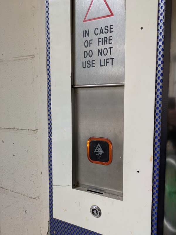Image of lift button