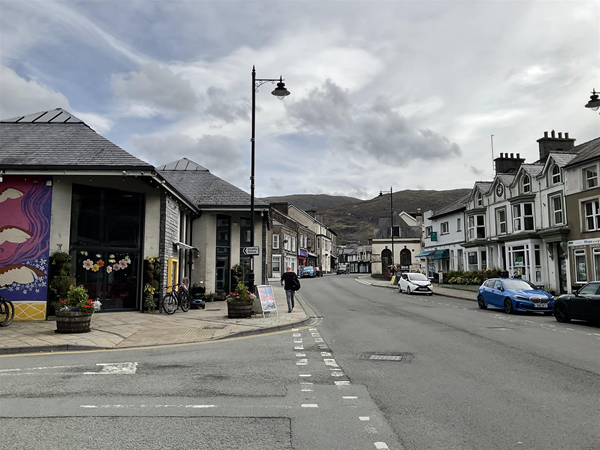 Blaenau town centre